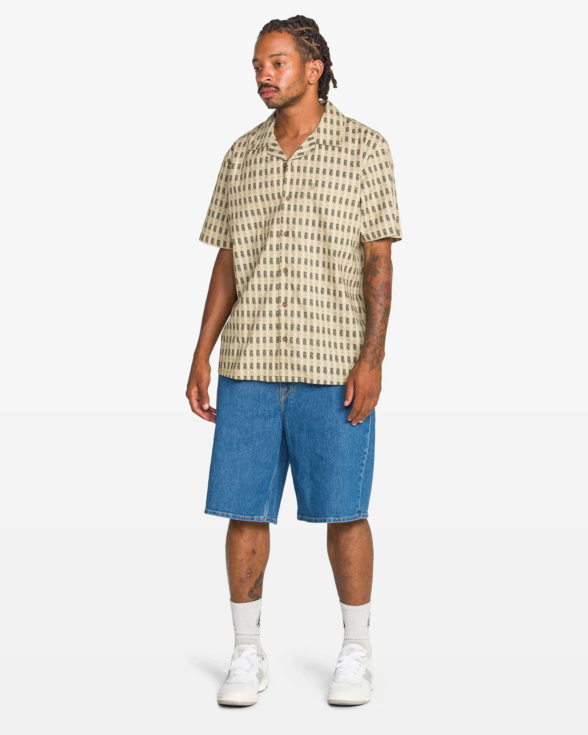 Volcom Men's Billow Denim Shorts - Bold Blue sold by Sun Diego Boardshops product image thumbnail 5