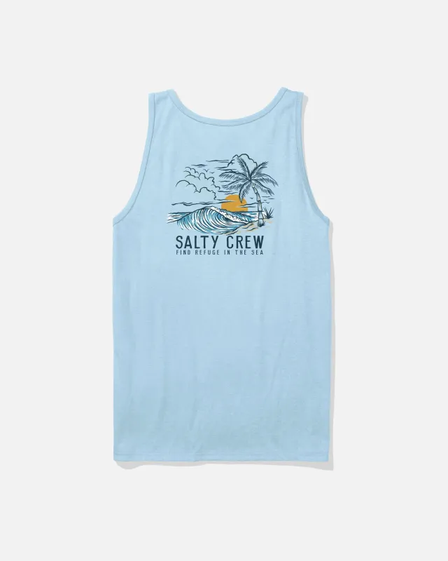 Salty Crew Men's Day Off Tank - Clear Sky made by Salty Crew
