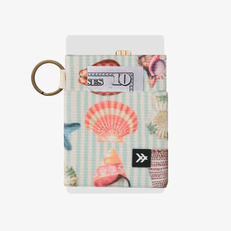 Thread Elastic Wallet - Shells made by Sun Diego Boardshops