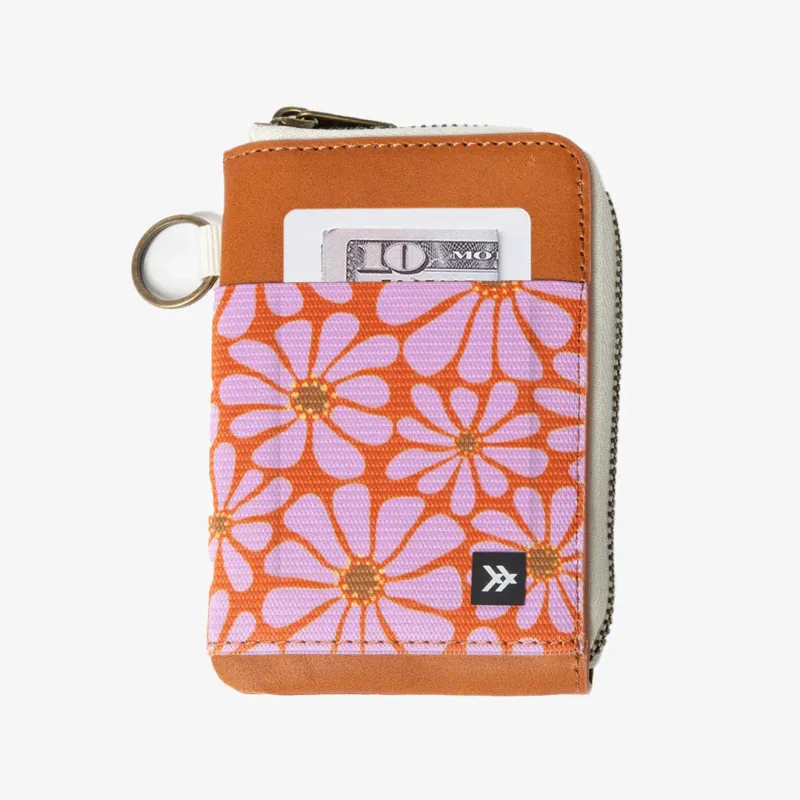 Thread Leather Zip Wallet - Emmeline made by Sun Diego Boardshops