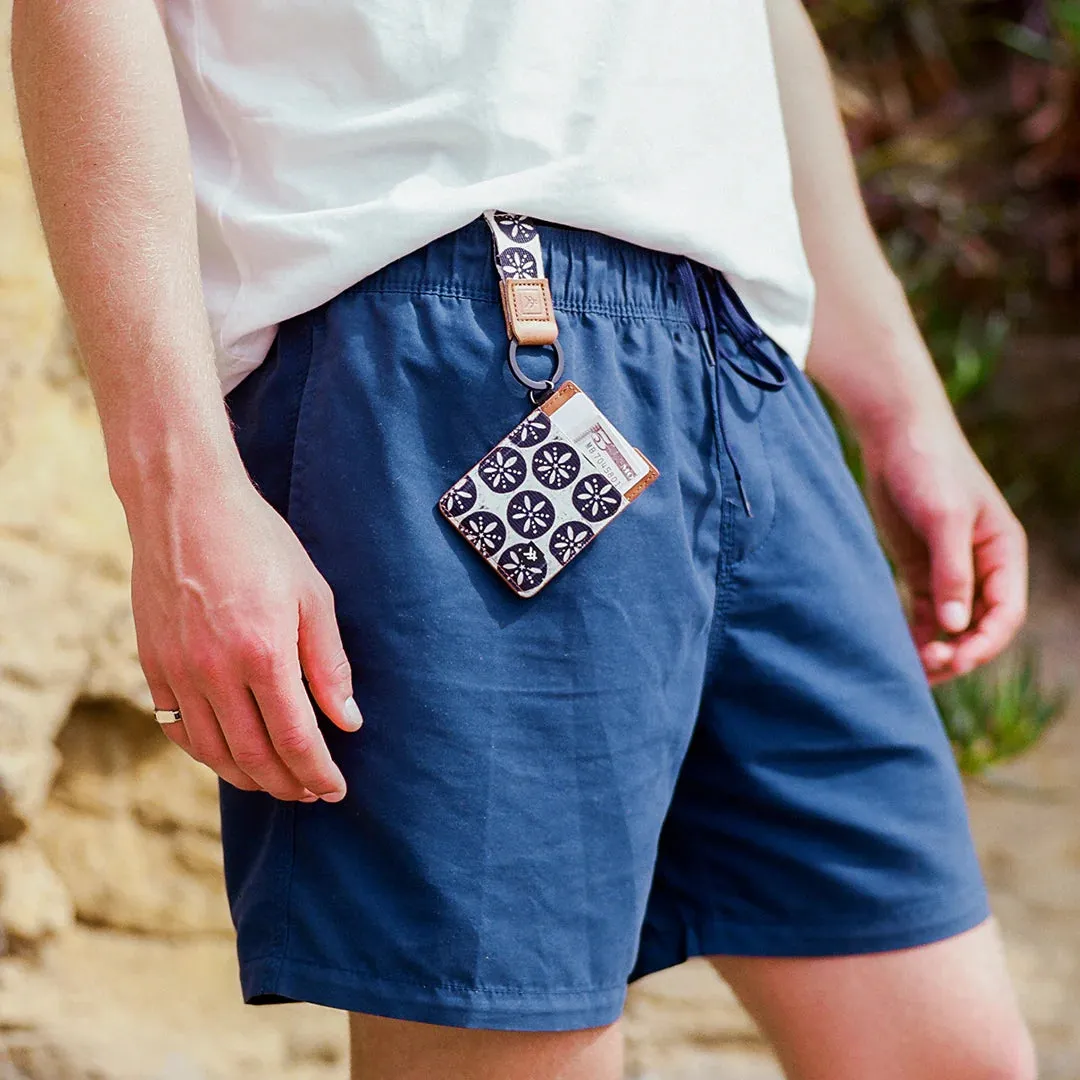 Thread Vertical Leather Wallet - Sand Dollar Black sold by Sun Diego Boardshops product image thumbnail 5