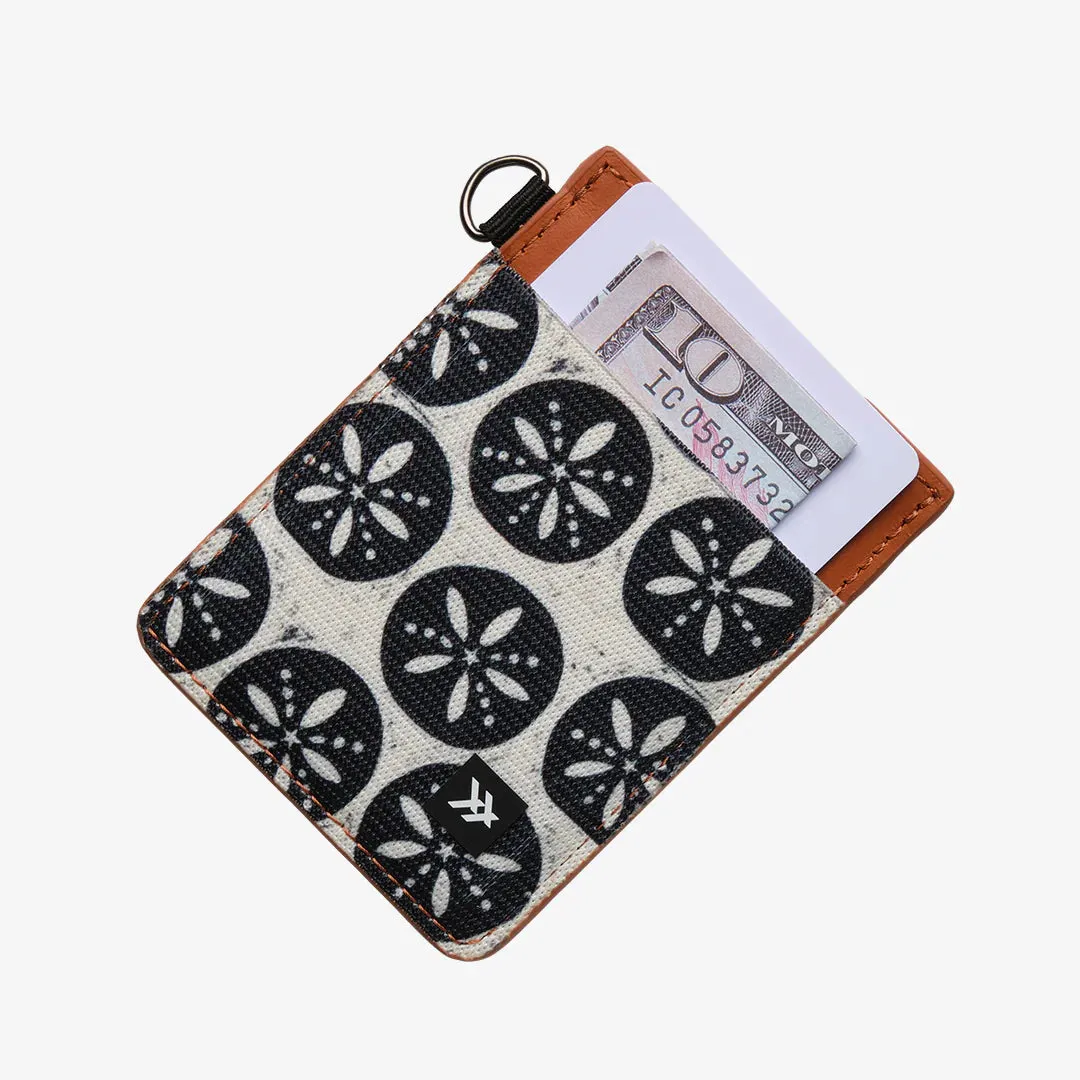 Thread Vertical Leather Wallet - Sand Dollar Black sold by Sun Diego Boardshops product image thumbnail 3