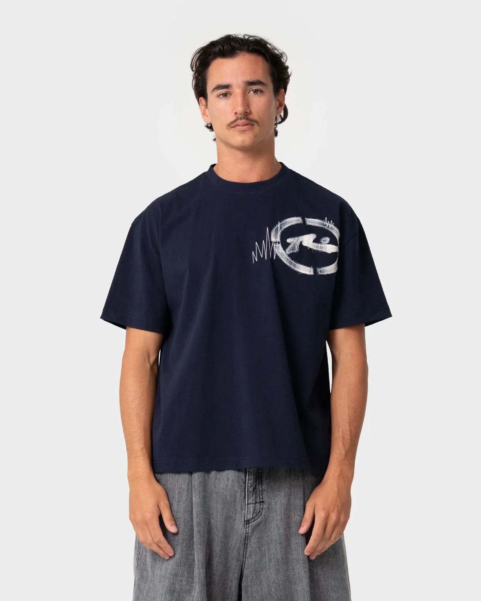 Rusty Men's Uncut Gems Tee - Navy Blue sold by Sun Diego Boardshops product image thumbnail 2