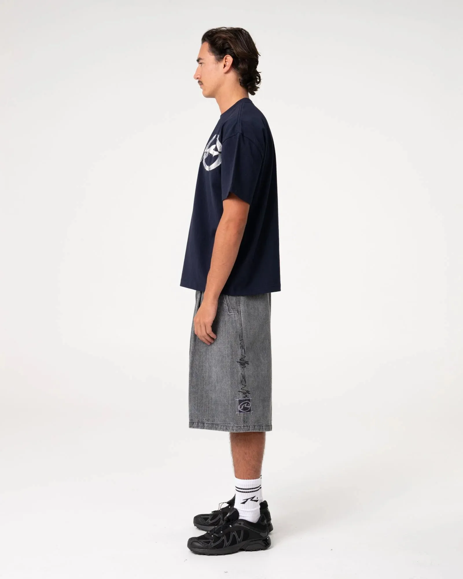 Rusty Men's Uncut Gems Tee - Navy Blue sold by Sun Diego Boardshops product image thumbnail 3