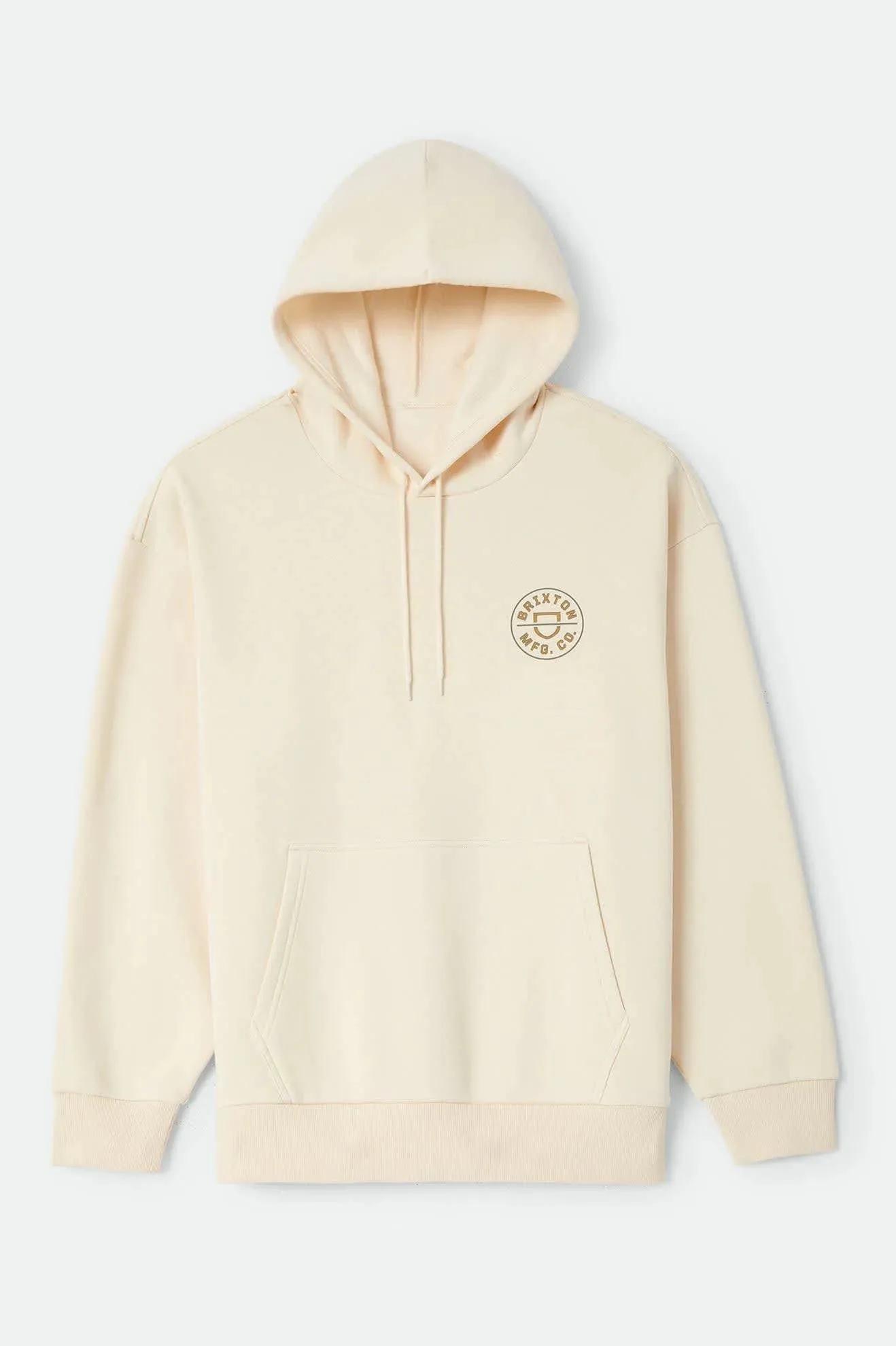 Brixton Men's Crest II Hood - Whitecap sold by Sun Diego Boardshops
