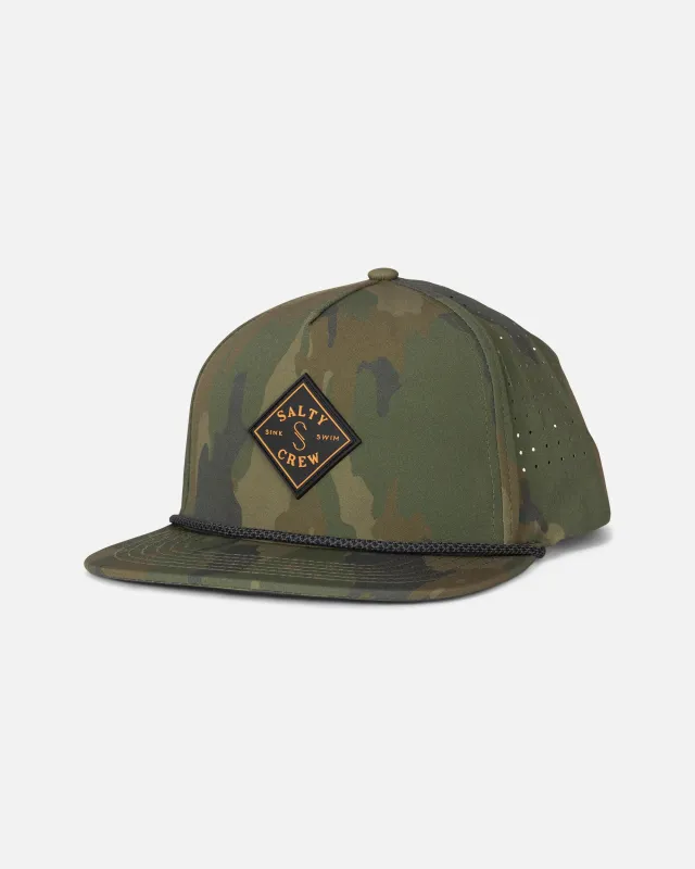 Salty Crew Men's Long Range Snapback - Ranger made by Salty Crew