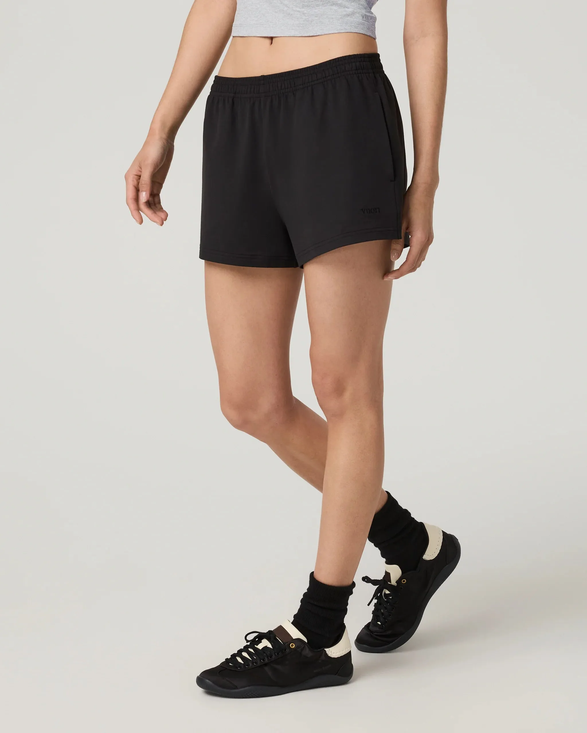 Vuori Women's Halo Short - Solid Black sold by Sun Diego Boardshops