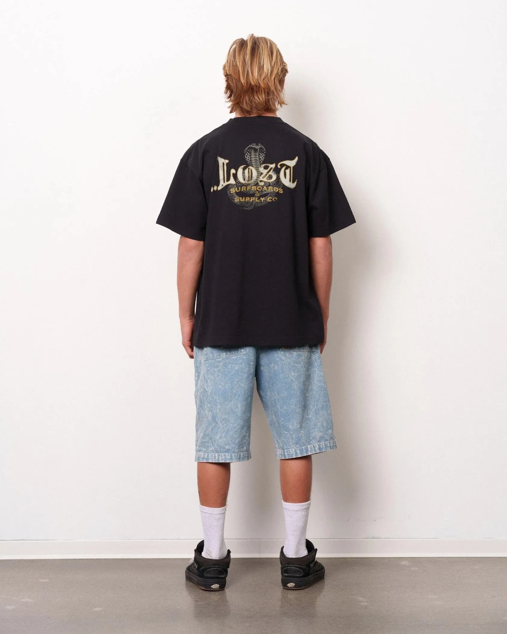 Lost Men's Cobra Boxy Tee - Black sold by Sun Diego Boardshops product image thumbnail 4