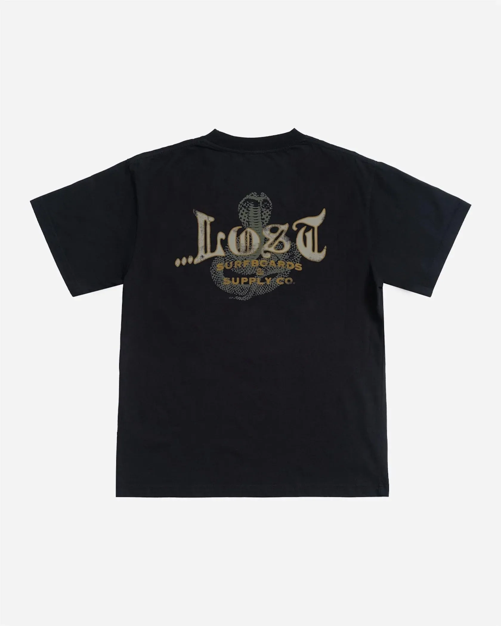 Lost Men's Cobra Boxy Tee - Black sold by Sun Diego Boardshops