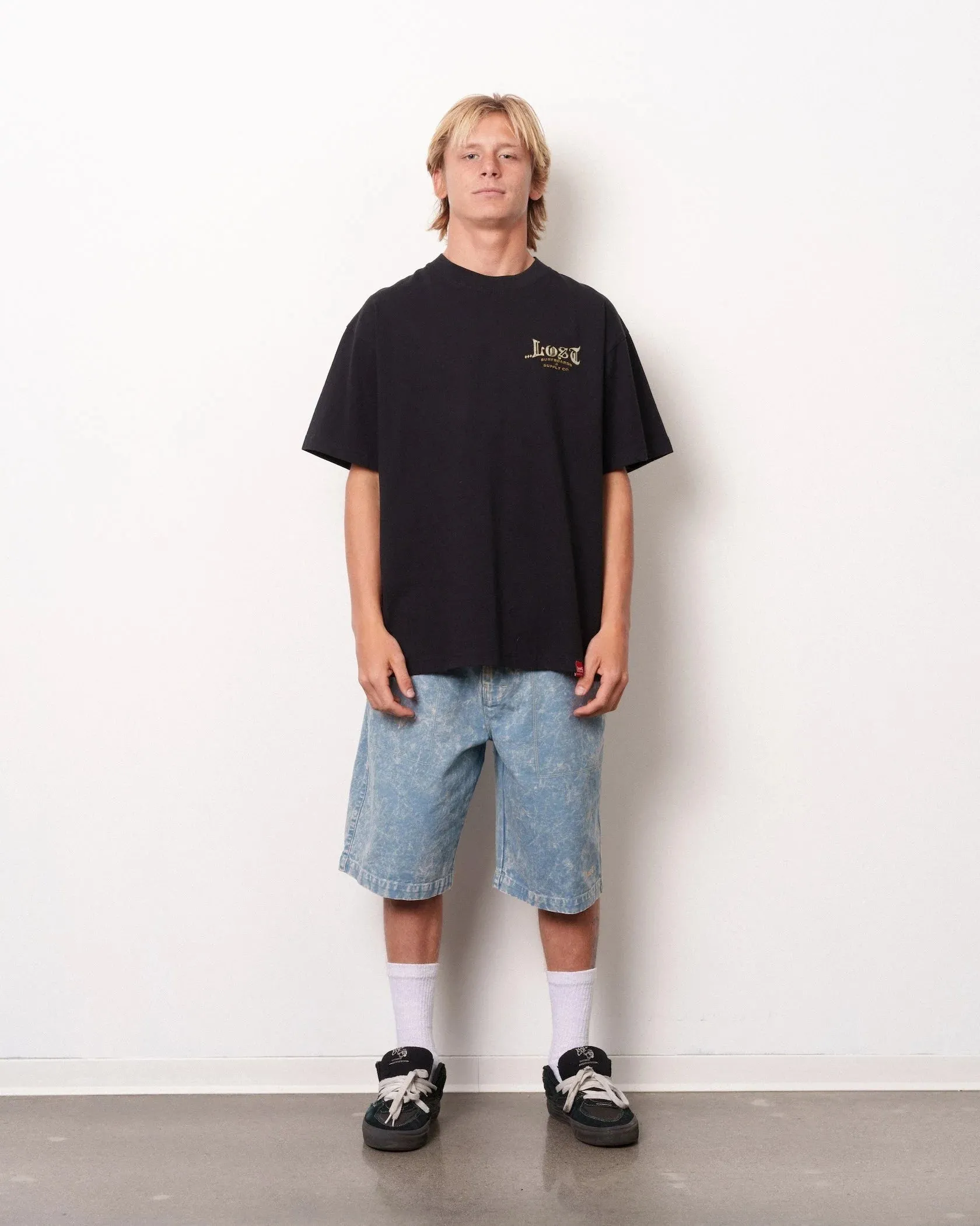 Lost Men's Cobra Boxy Tee - Black sold by Sun Diego Boardshops product image thumbnail 2
