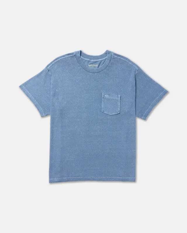 RVCA Men's VAcancy Pocket Tee - Vintage Navy made by RVCA