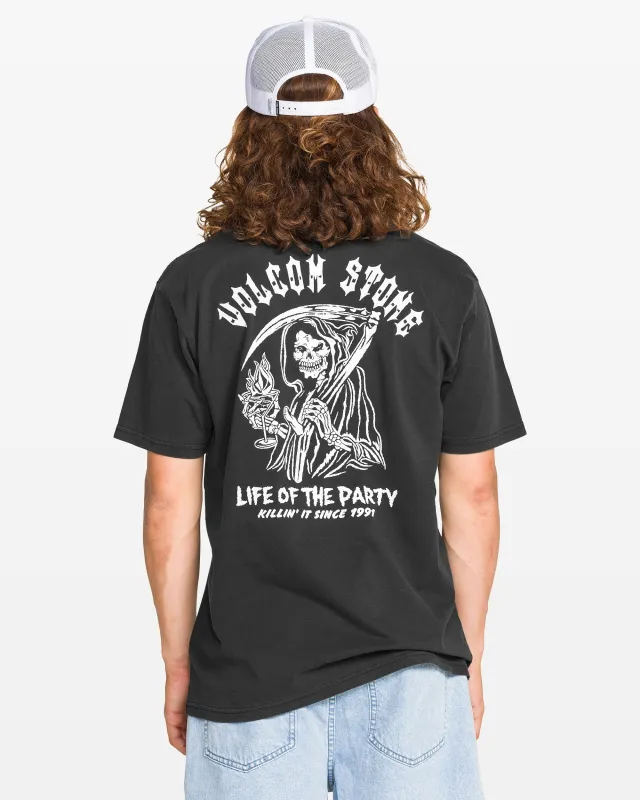 Volcom Men's Eternal Short Sleeve Tee - Black made by Volcom