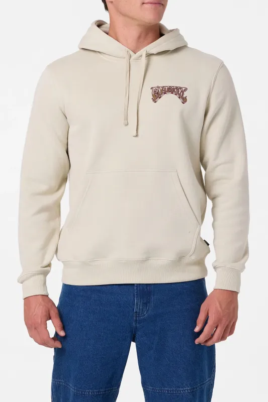 O'Neill Men's Psych'd Classic Hoodie - Lt Khaki made by O'Neill