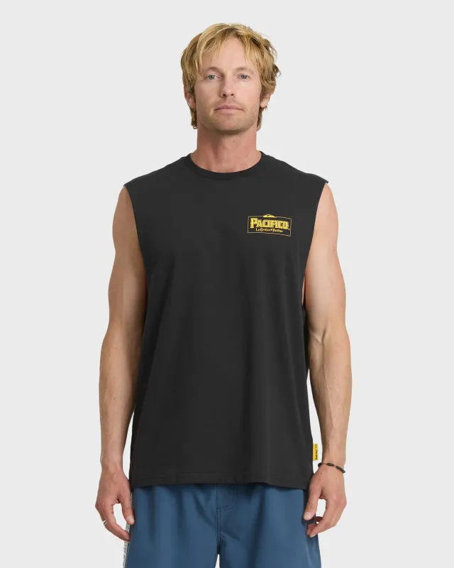 Quiksilver Men's Pacifico Sayulita Cruising Tank Top - Black made by Quiksilver