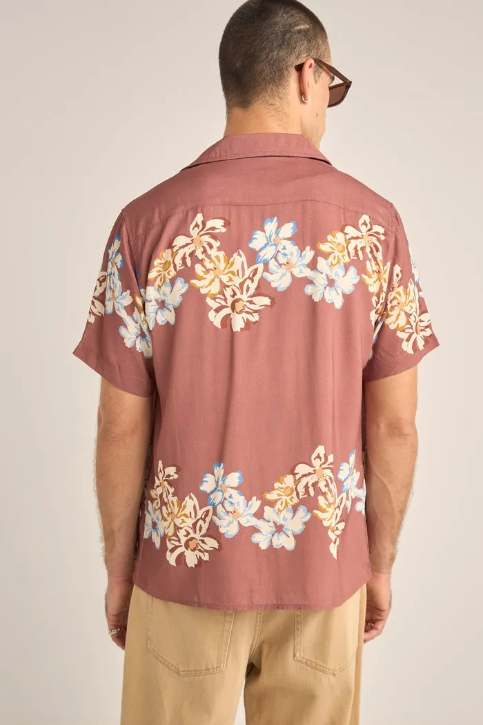 Rhythm Vacation Floral Ss Shirt - CLAY sold by Sun Diego Boardshops product image thumbnail 4