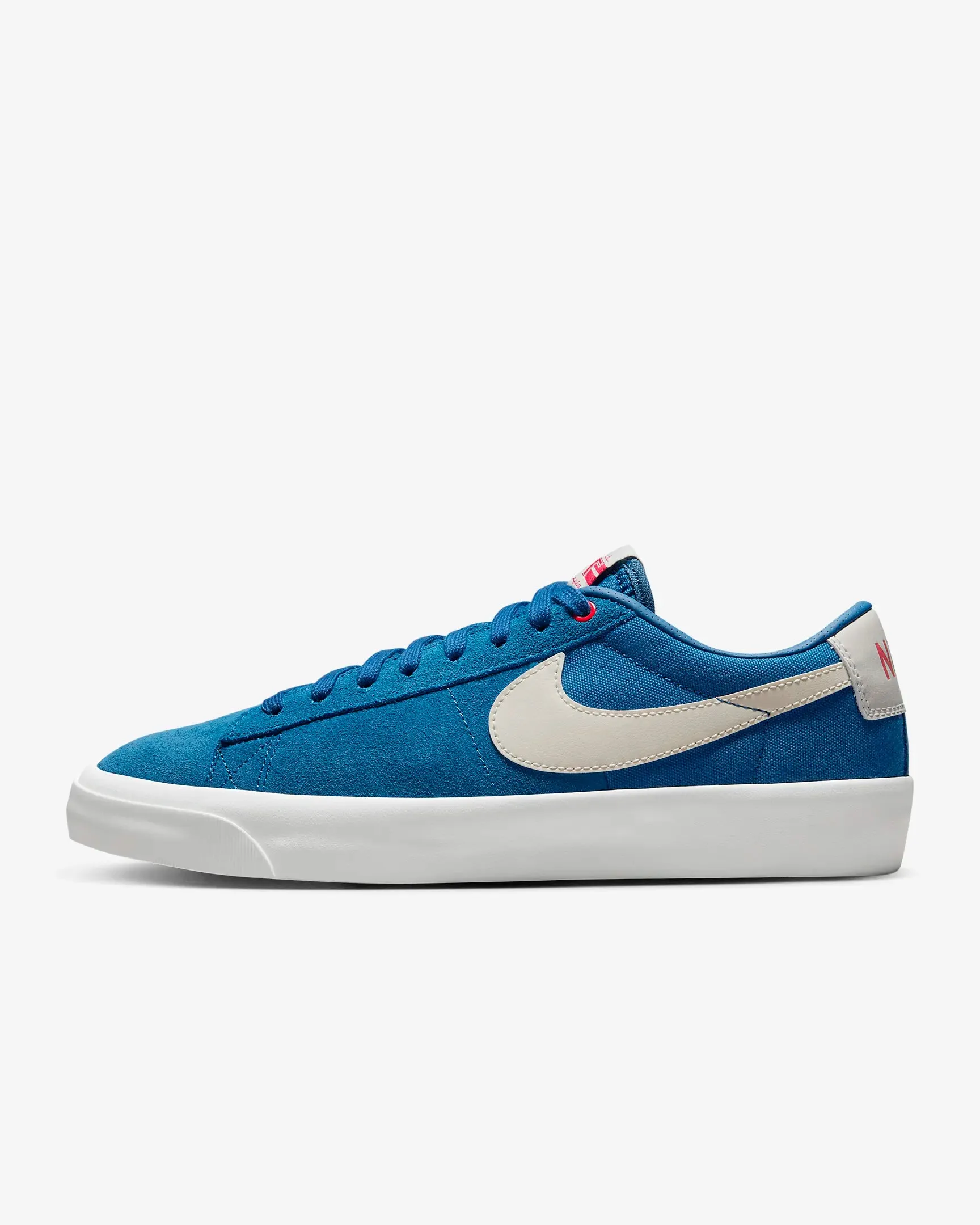 Nike SB Zoom Blazer Low Pro GT Skate Shoes - 403 COURT BLUE/LT OREWOOD BRN-COURT BLUE sold by Sun Diego Boardshops