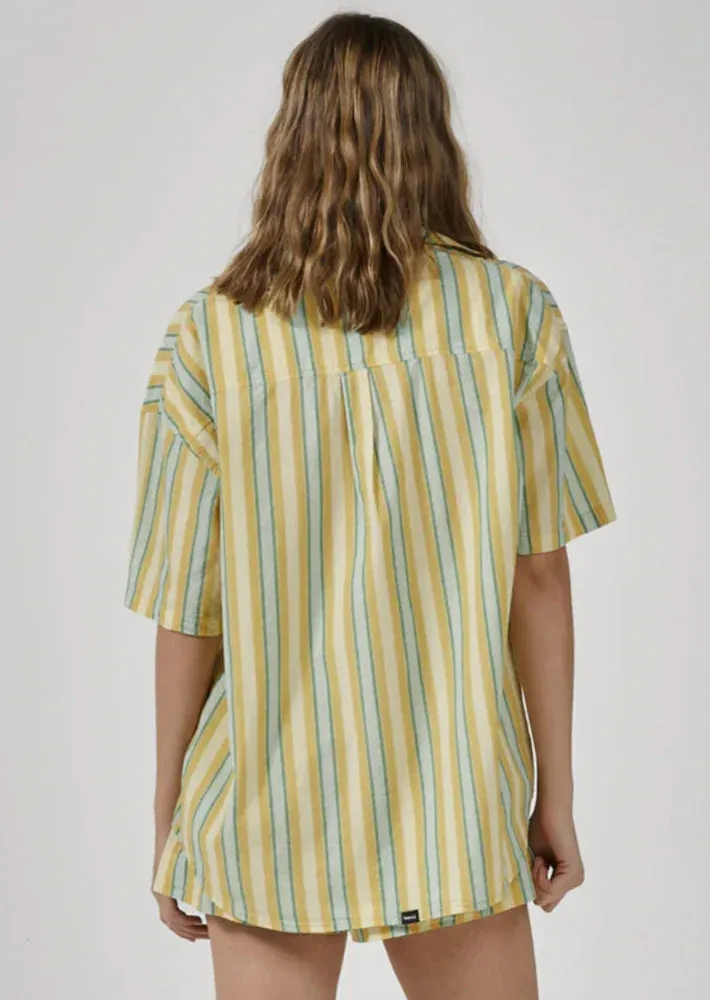 Thrills Salon Short Sleeve Shirt - CITRUS sold by Sun Diego Boardshops product image thumbnail 2