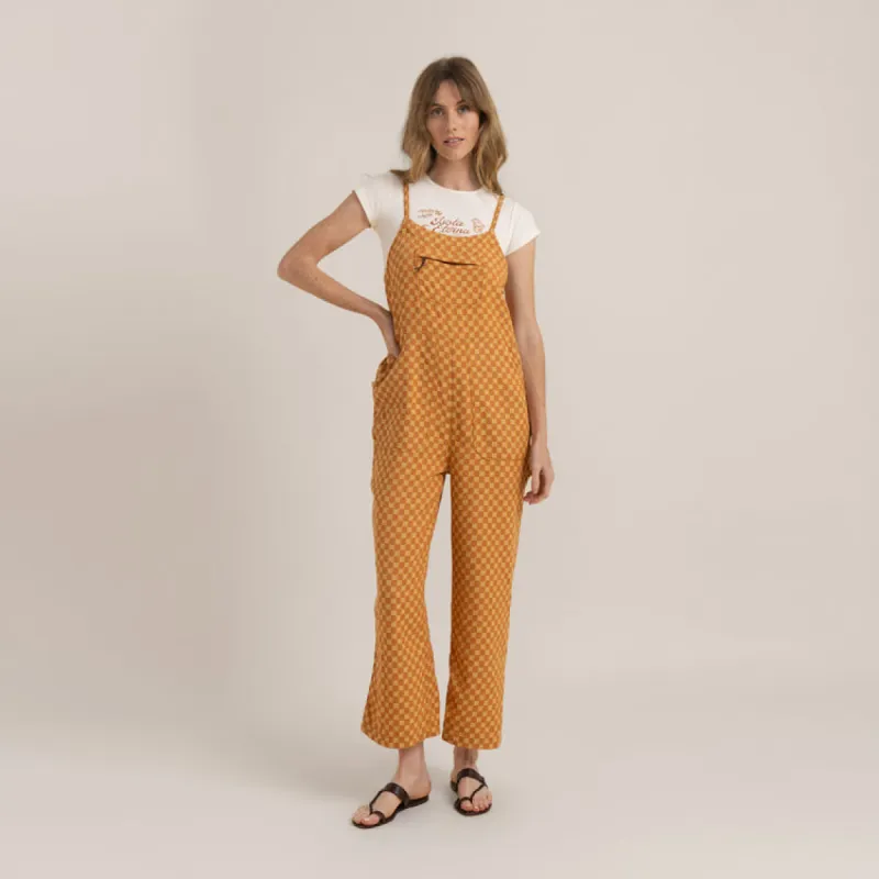 Roark Daytrip Overall Jumpsuit - TOBACCO sold by Sun Diego Boardshops