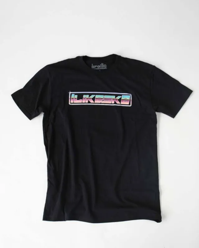 Braille Skateboarding I like sk8 Retro Skate Tee Shirt sold by Sun Diego Boardshops