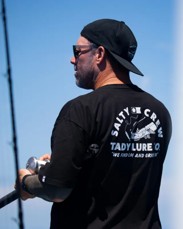 Salty Crew Tady S/S Standard Pocket Tee - BLACK sold by Sun Diego Boardshops