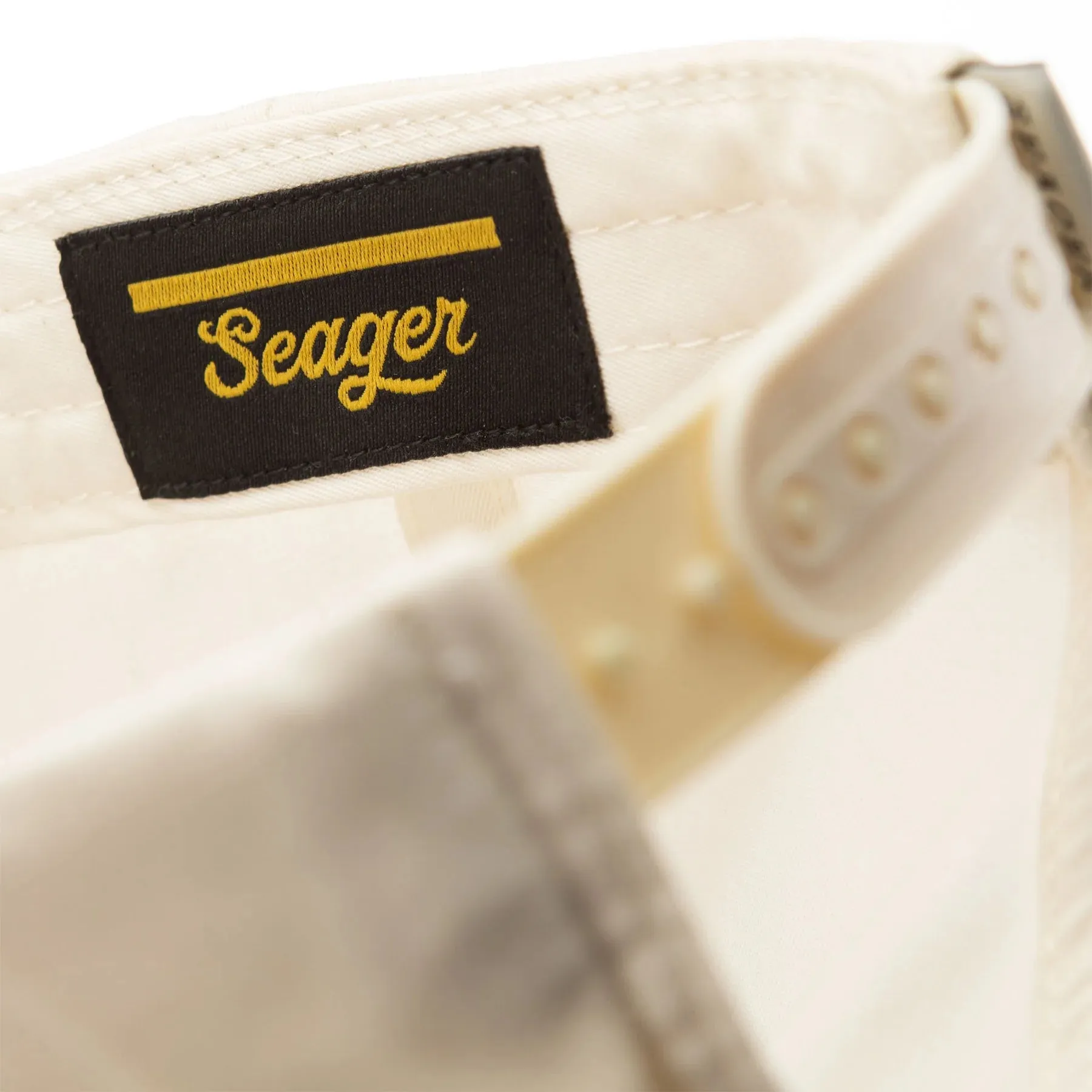 SEAGER BRADLEY HAT SNAPBACK - WHITE sold by Sun Diego Boardshops product image thumbnail 4