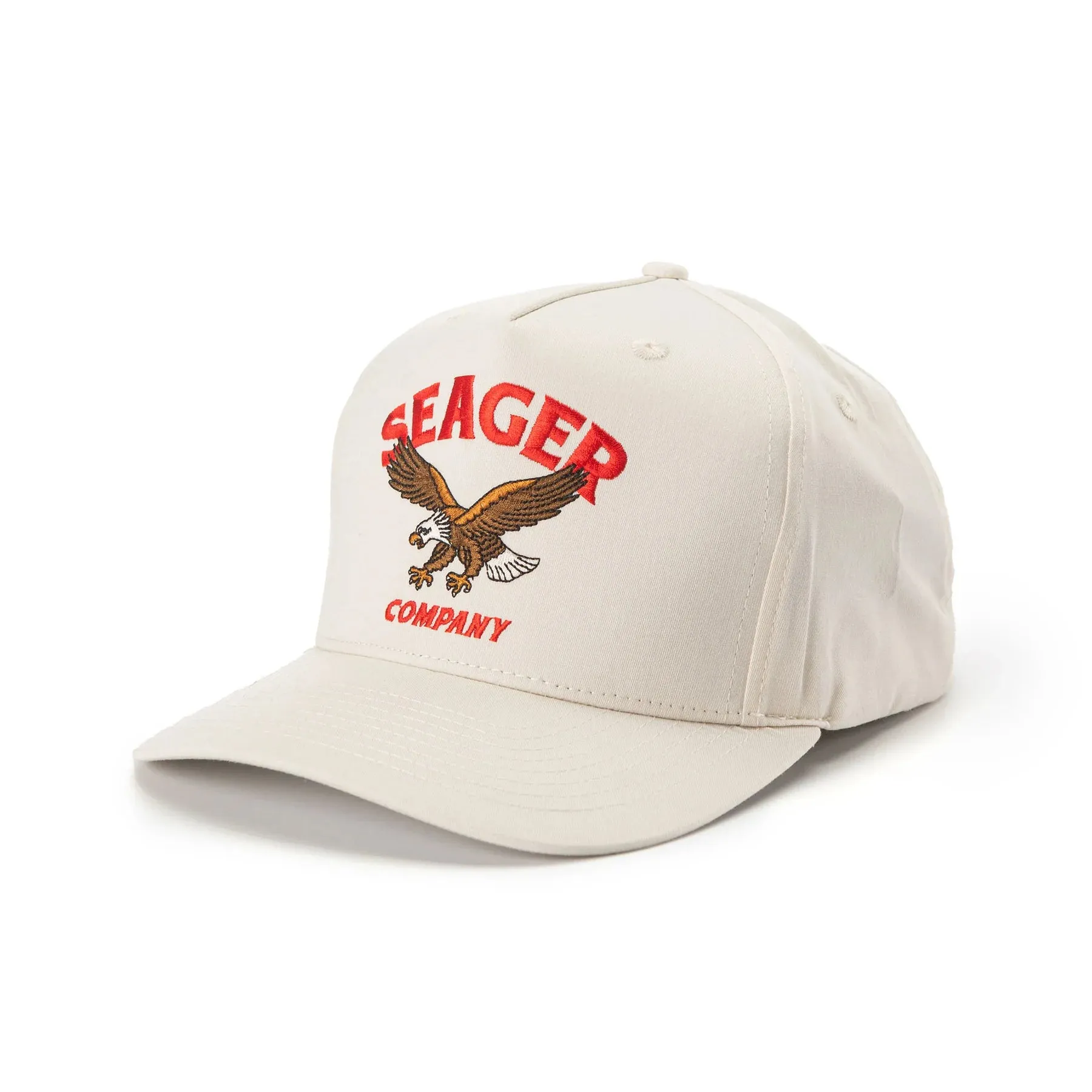 SEAGER BRADLEY HAT SNAPBACK - WHITE sold by Sun Diego Boardshops