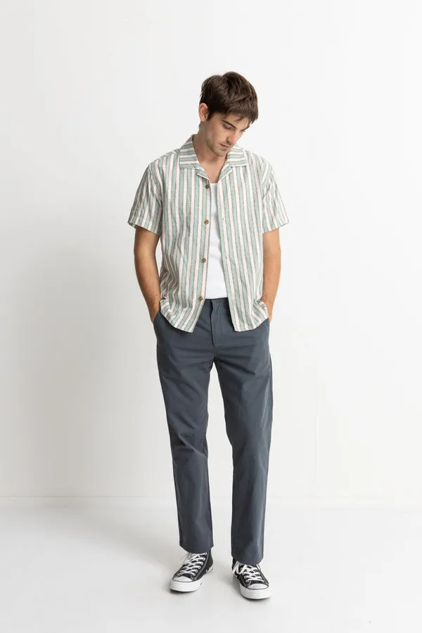 Rhythm Vacation Stripe Ss Shirt - Sea Green sold by Sun Diego Boardshops product image thumbnail 4