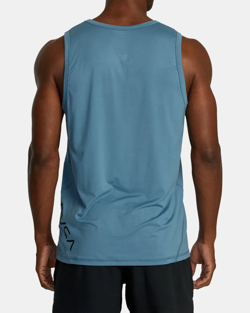 RVCA SPORT VENT TANK TOP - GLACIER sold by Sun Diego Boardshops product image thumbnail 2