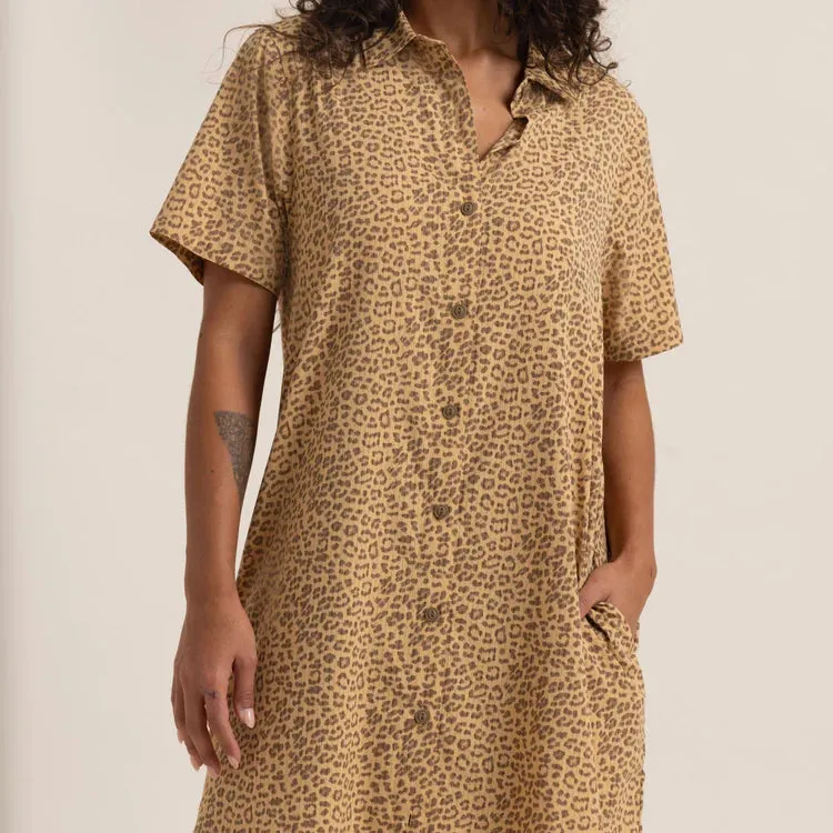 Roark Bless Up Dress - Caramel Leopard sold by Sun Diego Boardshops product image thumbnail 2