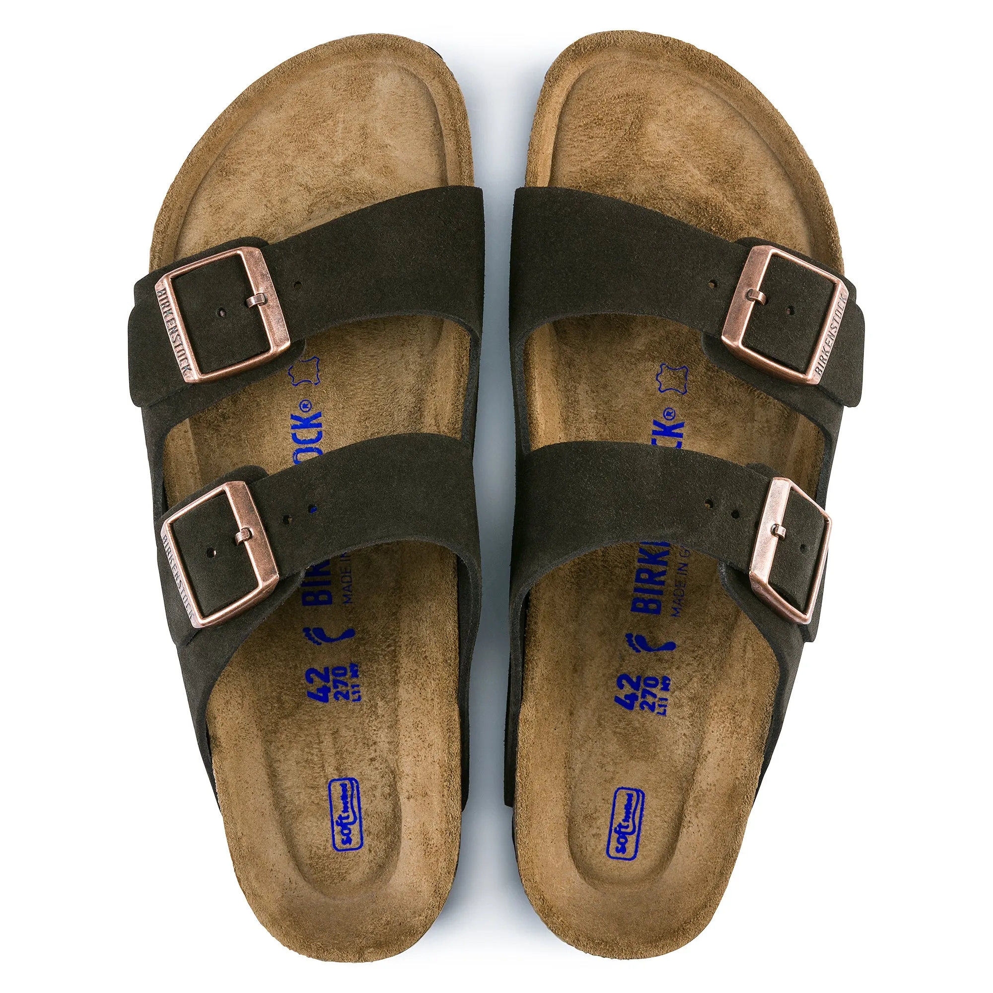 Birkenstock Arizona Soft Footbed Suede Leather - Mocha sold by Sun Diego Boardshops product image thumbnail 3