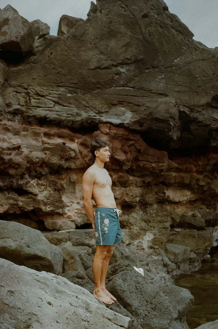 Rhythm Heritage Flower Trunk - SLATE sold by Sun Diego Boardshops