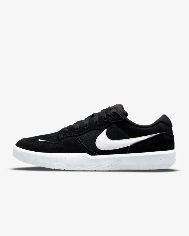 Nike SB Force 58 Skate Shoe - BLACK WHITE BLKW sold by Sun Diego Boardshops