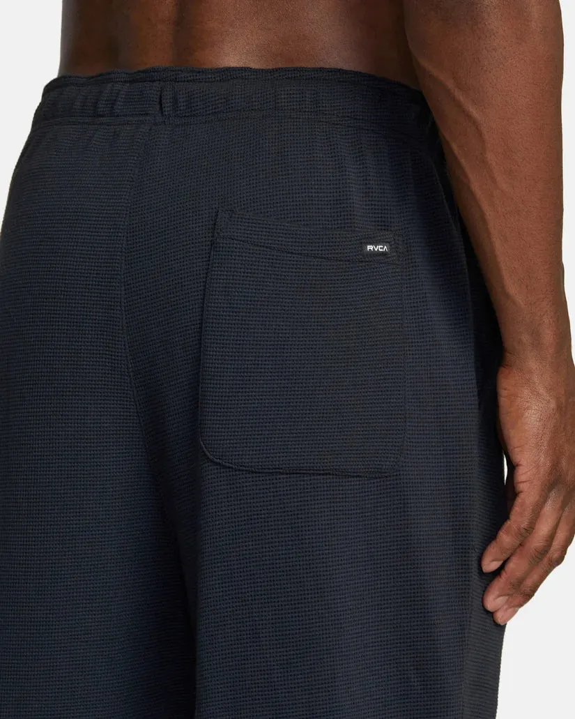 Rvca C-Able Waffle Knit Joggers - Black sold by Sun Diego Boardshops product image thumbnail 3