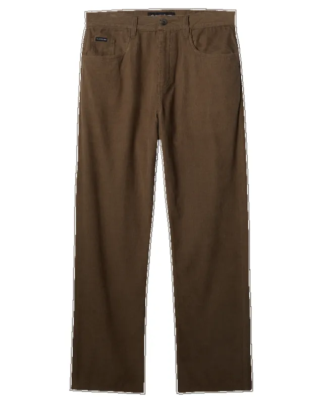 Quiksilver Mens Pants Landers Cord - CANTEEN made by Quiksilver