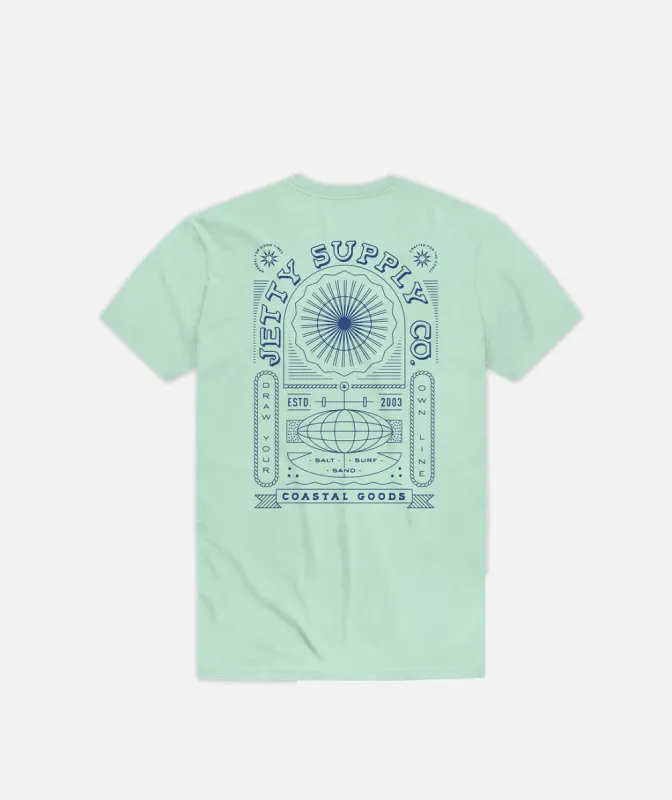 Grom Oceanus Tee - Mint sold by Sun Diego Boardshops