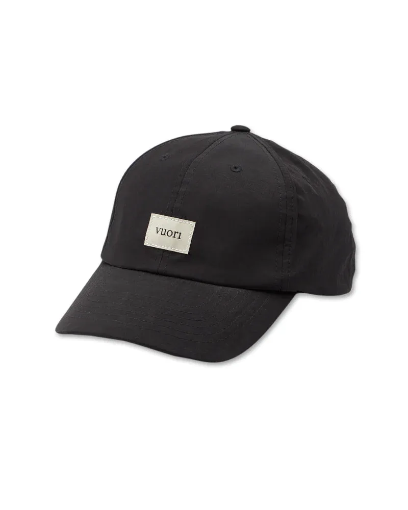 Vuori Label Hat - Black sold by Sun Diego Boardshops