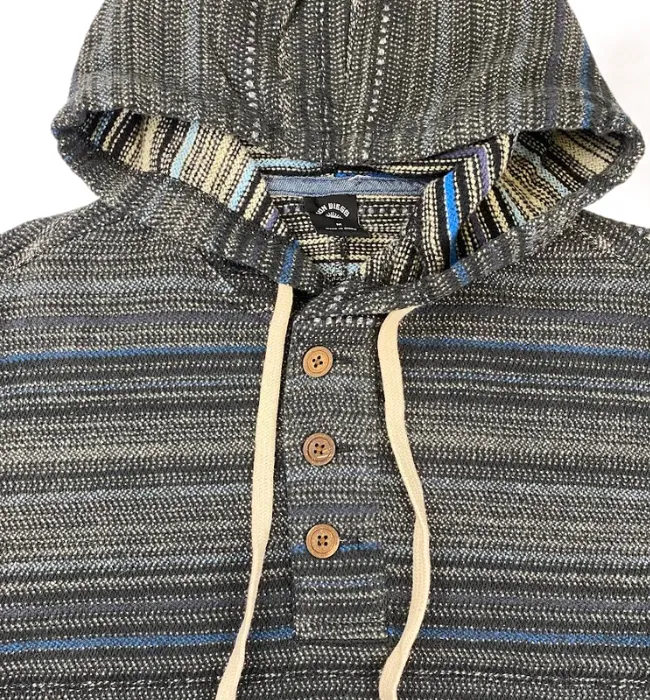 SunDiego Balboa Hoodie - Black Stripe sold by Sun Diego Boardshops product image thumbnail 3