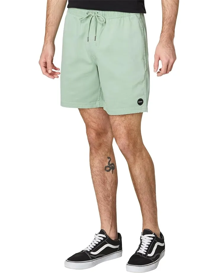 RVCA ESCAPE ELASTIC WAIST WALKSHORTS 17" - GRANITE GREEN sold by Sun Diego Boardshops