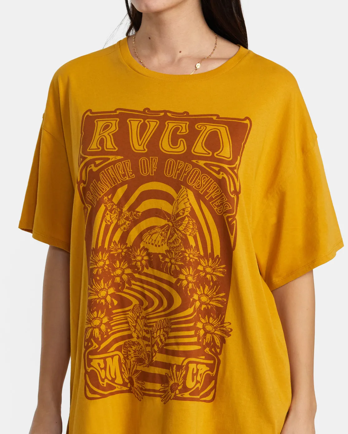 RVCA Swirl T-Shirt - Bronze sold by Sun Diego Boardshops product image thumbnail 3