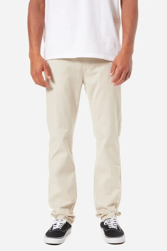 KATIN PIPELINE CHINO PANT - MOON sold by Sun Diego Boardshops