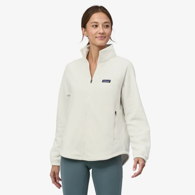 Patagonia Women's Classic Microdini Fleece Jacket - BIRCH WHITE sold by Sun Diego Boardshops