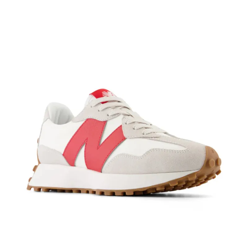 New Balance 327 - MOONBEAM/TRUE RED sold by Sun Diego Boardshops