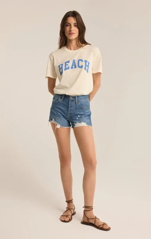 Z-Supply BEACH BOYFRIEND TEE - SEA SALT sold by Sun Diego Boardshops