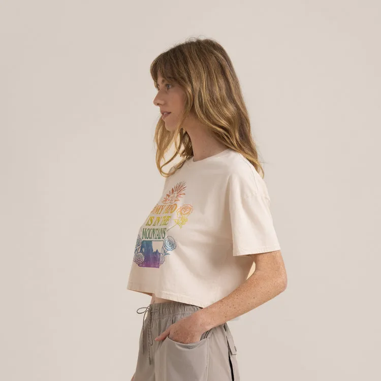 Roark Mountain Cropped Boxy Premium Tee - MOON sold by Sun Diego Boardshops product image thumbnail 3