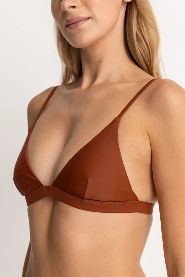 Rhythm Classic Bralette Top - Rust sold by Sun Diego Boardshops product image thumbnail 2