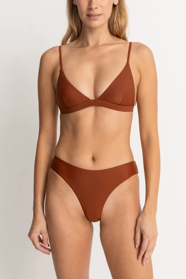 Rhythm Classic Bralette Top - Rust sold by Sun Diego Boardshops product image thumbnail 3