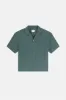 Rhythm Relaxed Texture SS Shirt - TEAL sold by Sun Diego Boardshops