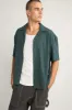 Rhythm Relaxed Texture SS Shirt - TEAL sold by Sun Diego Boardshops