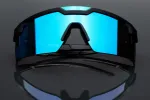 Heat Wave Visual Future Tech Sunglasses - Black Frame/Galaxy Blue sold by Sun Diego Boardshops