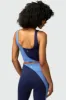 Spiritual Gangster Indie Color Block Crop Tank - Midnight Navy sold by Sun Diego Boardshops